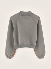 Sweatshirt Flores in Grau